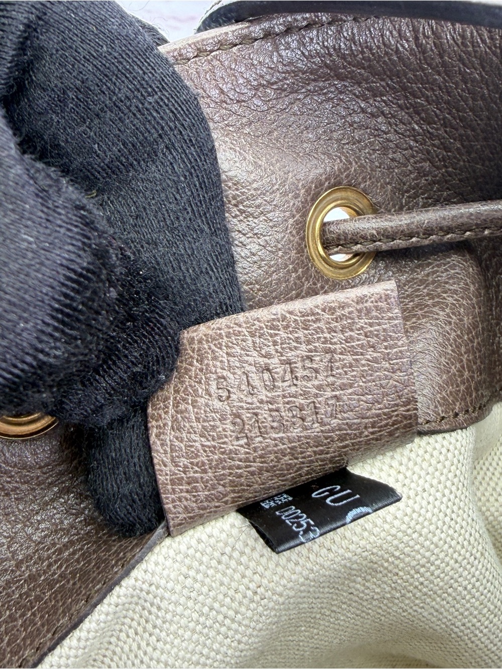 Gucci GG Supreme Medium Ophidia Bucket Bag - Picture 11 of 12